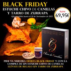 Oferta Black Friday - Estuche Gourmet Chivo de Canillas + Tarro de Zurrapa